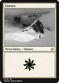 Carta di esempio: Llanura